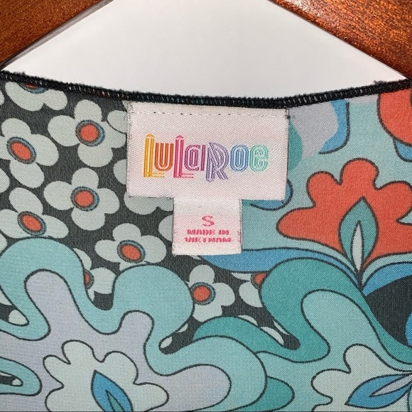 LuLaRoe Shirley Floral Kimono Duster Dress - Picture 8 of 11